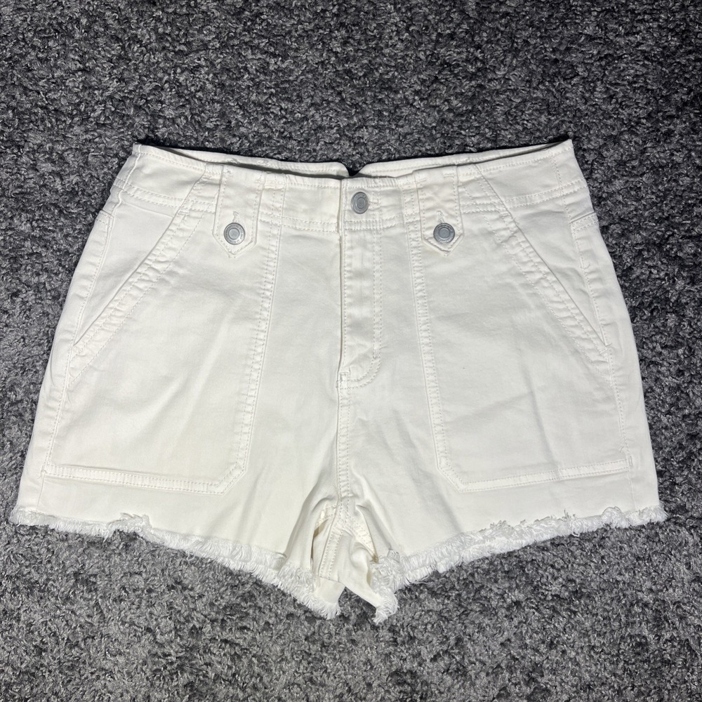 So Utility Short High-Rise Size 11 NWOT White